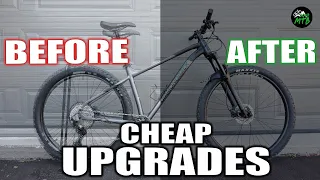 Cheap UPGRADES - Custom HARDTAIL - Diamondback CRIMSON 29"