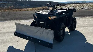 Kolpin Switchblade ATV Plow - Unboxing and Install