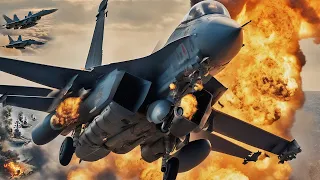 Tonight, the American Air Force's Worst Moment, With an SU 34 Fighter Jet Attack With a Russian Lead