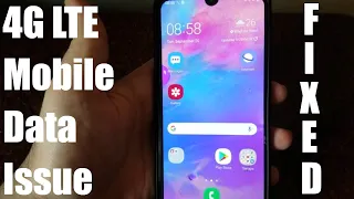 Mobile Data not working issue fixed | 4G LTE network issue fixed | Samsung Galaxy 4G issue fixed