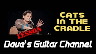 LESSON - Cats in the Cradle by Harry Chapin