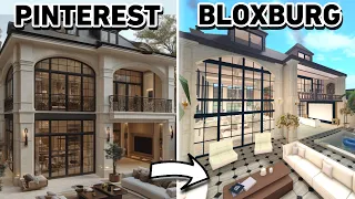 BUILDING A PINTEREST HOUSE IN BLOXBURG