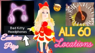 WHERE ALL 60 TOKENS IN ROYALE HIGH FOR KITTY HEADPHONES ARE! AND A FEW QUEST ITEMS! (Wave 1 Pt. 2)