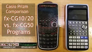 Casio Comparison: 10/20 vs 50 BASIC