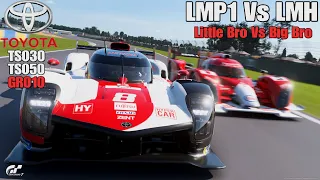 Gran Turismo 7 | Toyota LMP1 & LMH Race Battle! TS030/TS050 Vs GR010 Circuit de la Sarthe [4K PS5]