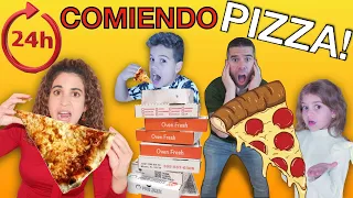 COMIENDO PIZZA POR 24 HORAS!|PIZZA Challenge|Buscando la MEJOR PIZZA en MIAMI |4PLUSONE