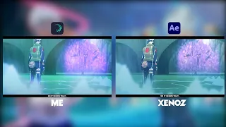 My Alight Motion vs Xenoz After Effects | Xenoz Kakashi - First Woe Remake