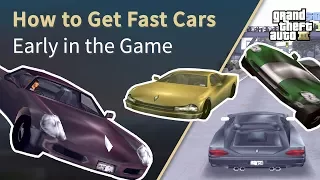 GTA 3 - How to GET FAST CARS Early in Game