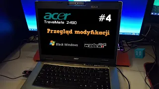 Przegląd modyfikacji Windows XP - Acer Travelmate 2490