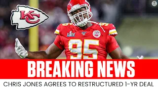 Chiefs, Chris Jones AGREE ON RESTRUCTURED 1-Year Deal | CBS Sports