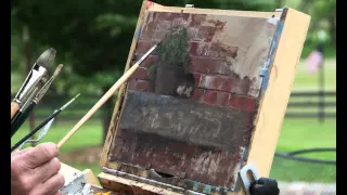 MIKE WIMMER PAINTING PLEIN AIR DEMO