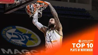 Top 10 Plays | November | 2023-24 Turkish Airlines EuroLeague