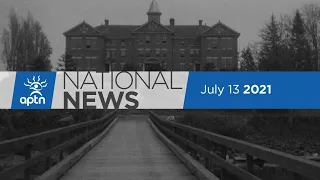 APTN National News July 13, 2021 – More unmarked graves discovered in B.C., Memorial vandalized