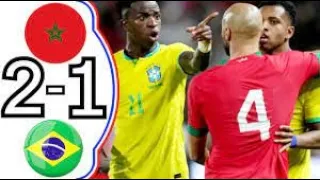 Brazil Vs Morocco 2-1 | All Goals & Highlights 2023