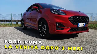 Ford Puma: La verità dopo 3 mesi