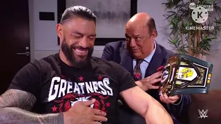 Roman Reigns Backstage with Paul Heyman & Jimmy Uso - WWE SmackDown 10/27/23 1080p