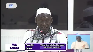 Ismaila Jagne, Village Head Of Ghana-town In Gambia Talks About Killing Of Migrants In 2005. TRRC