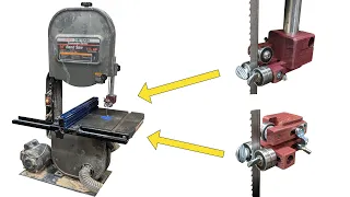 Making New Ball Bearing Blade Guides For My Old Bandsaw