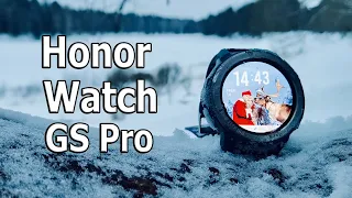 Ice, Boiling Water and Concrete. Killed the clock? In Armor!Smart Watch Honor Watch GS Pro Top