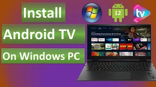 How to install Android TV OS on PC or Laptop | How to watch FIFA World Cup 2022 live on PC Laptop