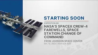 CHANGE OF COMMAND OF INTERNATIONAL SPACE STATION TAKES PLACE - October12, 2022