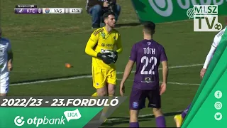 Kecskeméti TE – Vasas FC | 2-0 | (0-0) | OTP Bank Liga | 23. forduló | MLSZTV