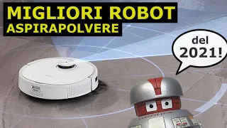 MIGLIORI ROBOT ASPIRAPOLVERE del 2021 da Amazon! da 250 a 1300 euro