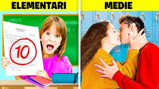 SCUOLA ELEMENTARE vs SCUOLA MEDIA! 😱 Ritorno a Scuola / Back to School su Cap e Kazu