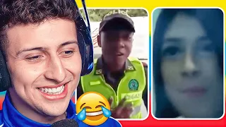 REACCIONANDO A TIKTOKS LEGENDARIOS DE COLOMBIA 😂