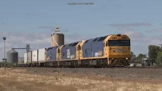 Double CM's lead Dooen Freight: Trains of Western Victoria