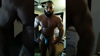 Bodybuilder Flexing - Samson "Bigg-Man" Biggz - The Phoenix Hulk