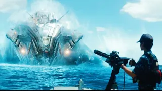 COLOSSAL ALIEN SHIPS appear in the OCEAN in a NAVAL BATTLE against the US NAVY - RECAP