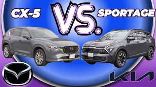 Mazda CX-5 VS Kia Sportage comparison