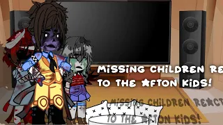  - Missing children react to the afton kids! - /
