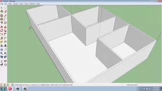 SketchUp #21 - Small House - Floors and Walls - Brooke Godfrey