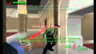 The World Is Not Enough (N64): Courier in ~20 seconds.