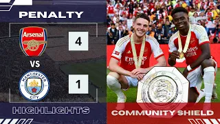 Penalty Shootout 🔥 4-1 | Arsenal Vs Manchester City Community Shield