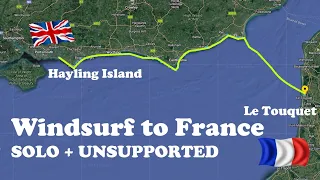 I WINDSURFED across the English Channel. TRAILER