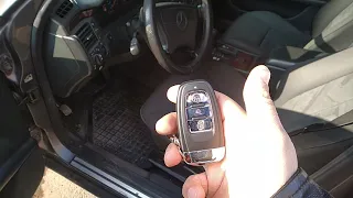 Кнопка Старт/Стоп, автозапуск и бесключевой доступ на мерседес W210