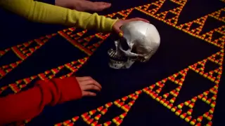 Scary Sierpinski Skull Time