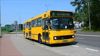 DAB 12-1200B #1144 linia 18 przejazd 18.06.2020 [MZK Koszalin]