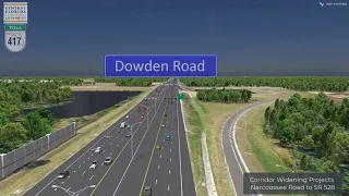 SR 417 Corridor Widening Projects: Segment 5 (417-150)