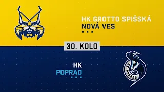 30.kolo HK GROTTO Spišská Nová Ves - HK Poprad HIGHLIGHTS