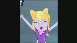 Equestria Girls but only when Cloudy Kicks is on screen