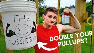 Can This Plastic Bucket Double Your Pullups in a Day? (Palmar Cooling: Andrew Huberman Experiment)