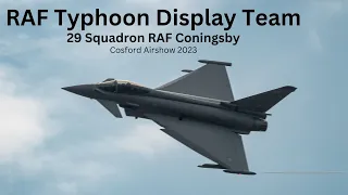 Typhoon Display Team - Cosford Airshow 2023