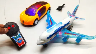 Unboxing Rc Car : 3D Lights Airbus A380 and Rc Helicopter | Airbus A380 | helicopter | aeroplane