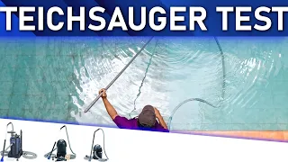 ➤ Teichsauger Test 2023 | Die besten 3 Teichsauger