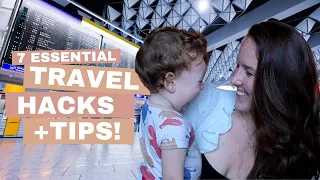 7 Simple Travel Hacks and Tips for Flying with a Toddler