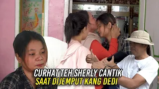 POHON TUMBANG NIMPA WARUNG | TEH SHERLY CANTIK DIJEMPUT KANG DEDI | CURHAT SAMPAI NANGIS